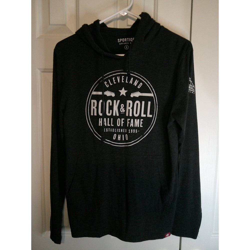 Sportiqe Cleveland Rock & Roll‎ Hall of Fame Hoodie Pullover Mens Small